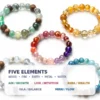 MIRLINKS Five Elements Crystal Energy Bracelet