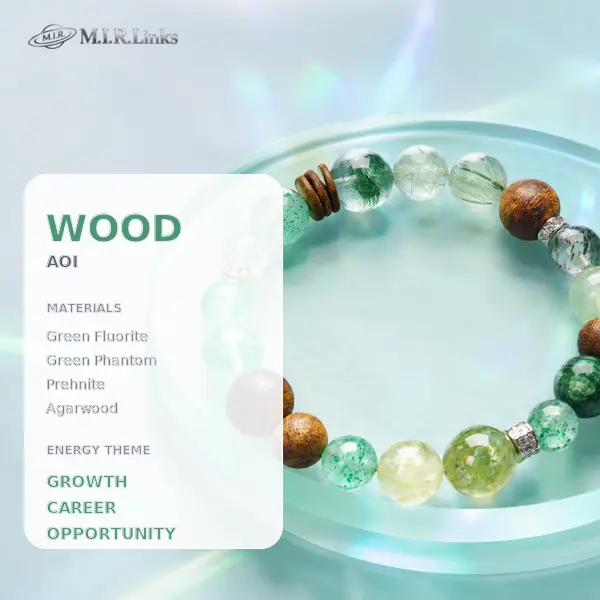 MIRLINKS Five Elements Crystal Energy Bracelet