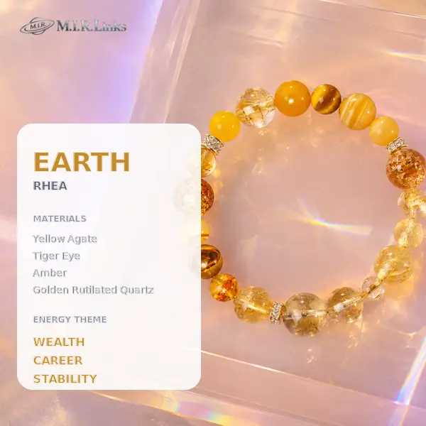 MIRLINKS Five Elements Crystal Energy Bracelet