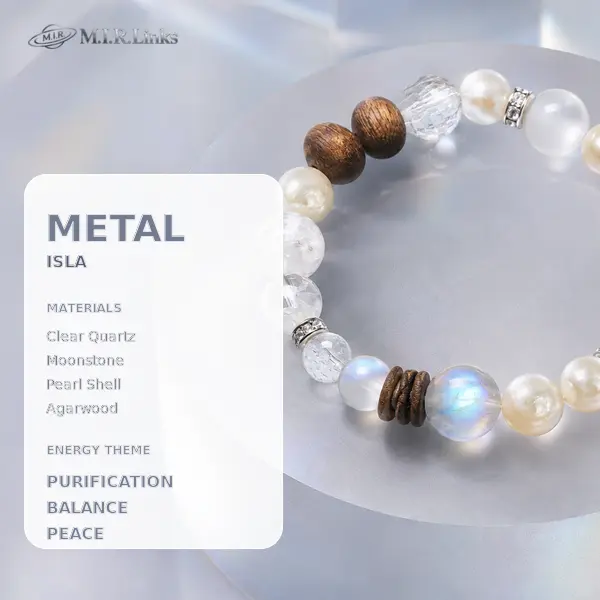 MIRLINKS Five Elements Crystal Energy Bracelet