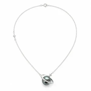 aoi-orbit-pearl-925-silver-necklace-hero-white-background AOI Orbit Pearl 925 sterling silver necklace on a white background