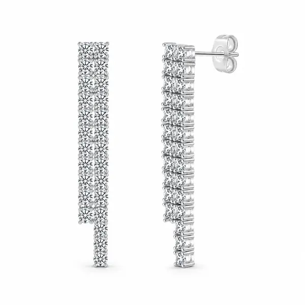 mirlinks-ml-mirri-calm-zircon-ear-01-01-hero MIRLINKS 3mm Crystal Long Drop Earrings | Minimal Zircon Statement Earrings